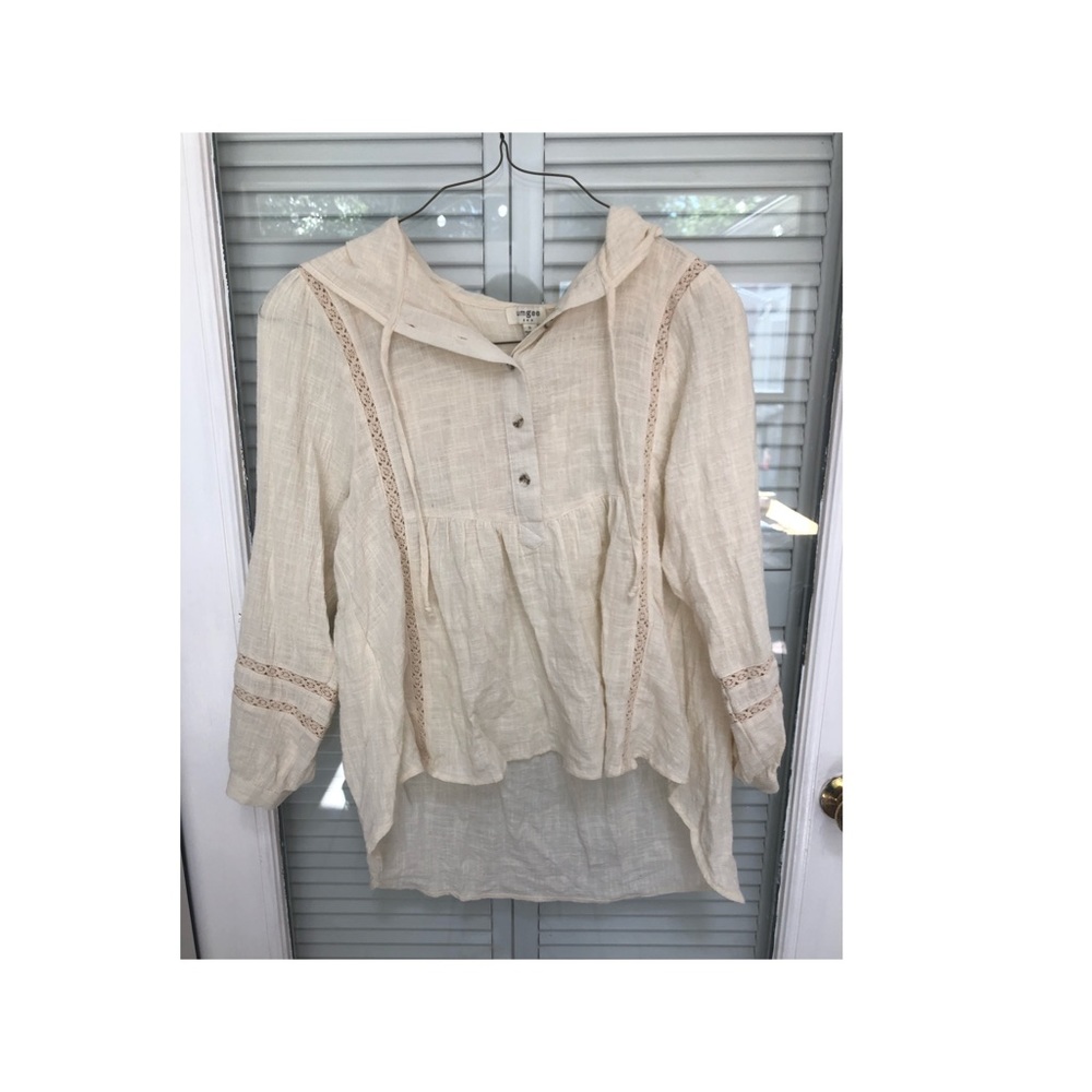Umgee Hood White Top